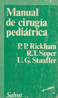 Manual de cirugia Pediatrica