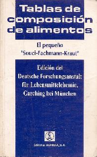 El pequeo Souci-Fachmann-Kraut : tablas de composicion de alimentos