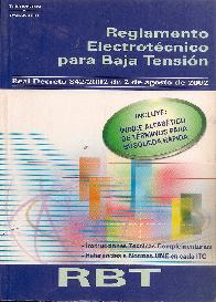 Reglamento Electrotecnico para Baja Tension RBT