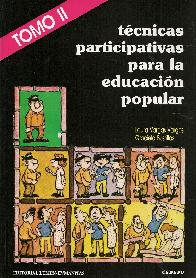 Tcnicas participativas para la educacin popular Tomo II