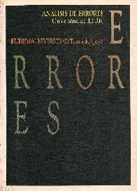 Anlisis de errores