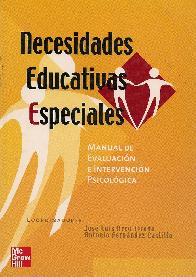 Necesidades Educativas Especiales manual de evaluacion e intervencion psicologica