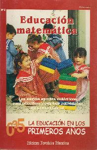 Educacion matematica, 0 a 5 la educacion en los primeros aos