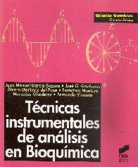 Tecnicas instrumentales de analisis en bioquimica