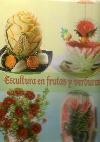 Escultura en frutas y verduras