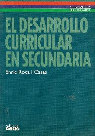 Desarrollo curricular en secundaria