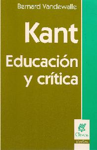Kant Educacion y Critica