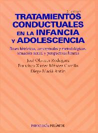 Tratamientos conductuales en la Infancia y Adolescencia