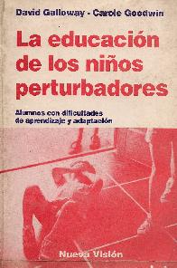 Educacion de los nios perturbadores