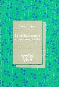 La psicologia cognitiva del aprendizaje escolar