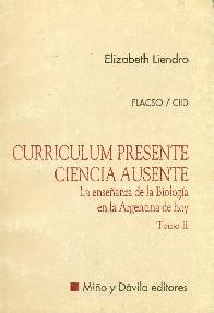 Curriculum presente Ciencia ausente  2