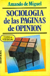 Sociologia de las paginas de opinion