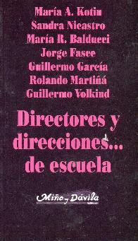 Directores y Direcciones de escuela