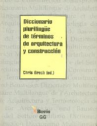 Diccionario plurilinge de trminos de arquitectura y construccin