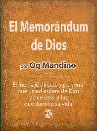 El memorandum de Dios por Og Mandino
