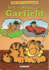 Los sueos de Garfield libro para pintar con Stickers