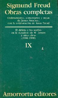 Sigmund Freud Obras completas Vol IX Traduccin Jos Echeverra