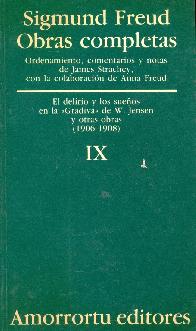 Sigmund Freud Obras completas Vol IX Traduccin Jos Echeverra