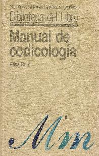 Manual de codicologia