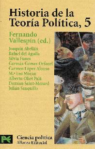 Historia de la teora poltica 5