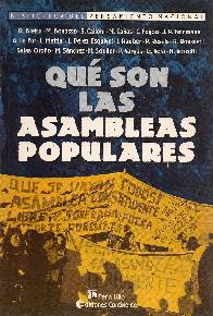 Que son las asambleas populares