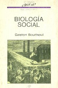 Biologia Social