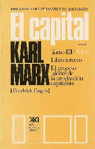 El Capital Tomo III Vol 6