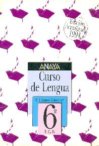 Curso de lengua : 6 EGB