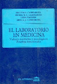 Laboratorio en medicina, El : valores normales y patologicos : pruebas funcionales