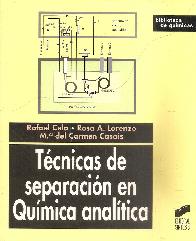 Tecnicas de separacion en quimica analitica