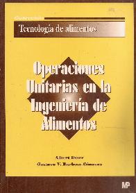 Operaciones Unitarias en la Ingeniera de Alimentos