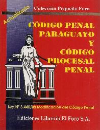 Codigo Penal Paraguayo y Codigo Procesal Penal