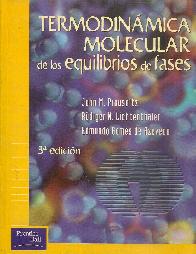 Termodinamica molecular de los equilibrios de fases