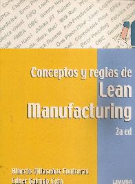 Conceptos y Reglas de Lean Manufacturing
