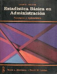 Estadistica Basica en Administracion