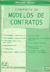 Compendio de modelos de contratos