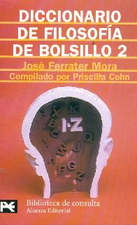 Diccionario de filosofa de bolsillo - 2 Tomos