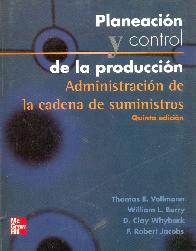 Planeacion y control de la produccion