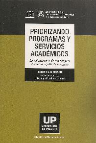 Priorizando Programas y Servicios Acadmicos