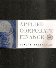 Applied Corporate Finance