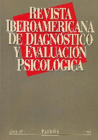 Revista iberoamericana de diagnostico y evaluacion psicologica