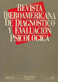 Revista iberoamericana de diagnostico y evaluacion psicologica