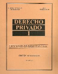 Derecho Privado I