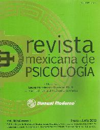 Revista mexicana de Psicologa