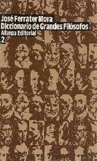 Diccionario de grandes filosofos; T.2