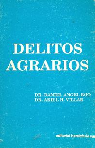 Delitos agrarios