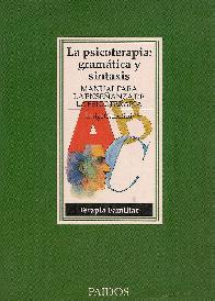 La psicoterapia: gramtica y sintaxis