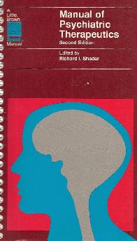Manual psychiatric therapeutics