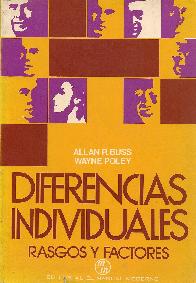 Diferencias individuales rasgos y factores