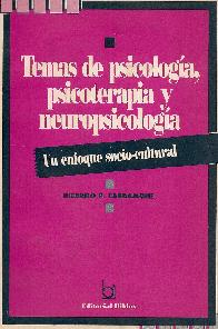 Temas de psicologia, psicoterapia y neuropsicologia